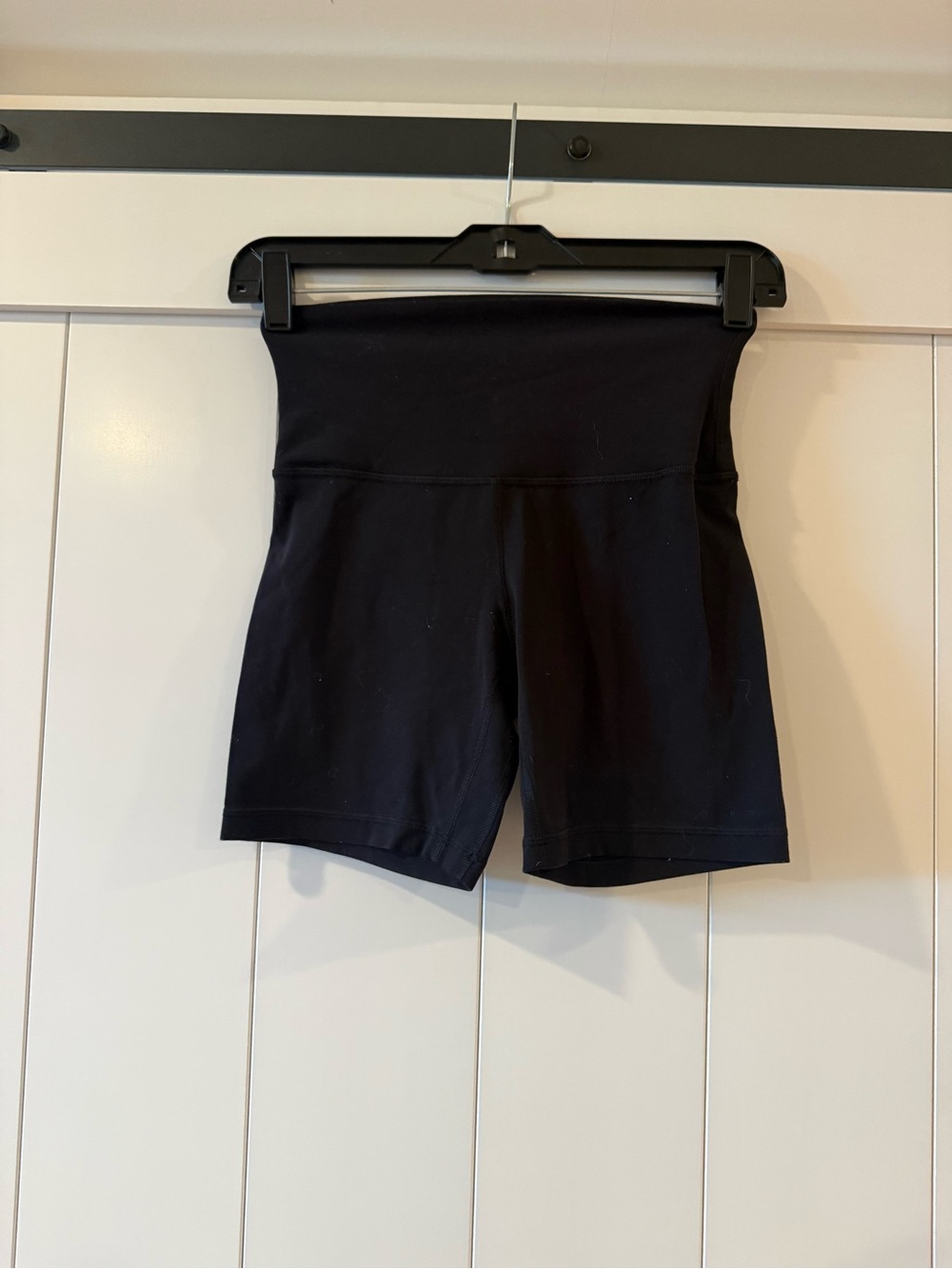 lululemon athletica Black High-Rise Bike Shorts